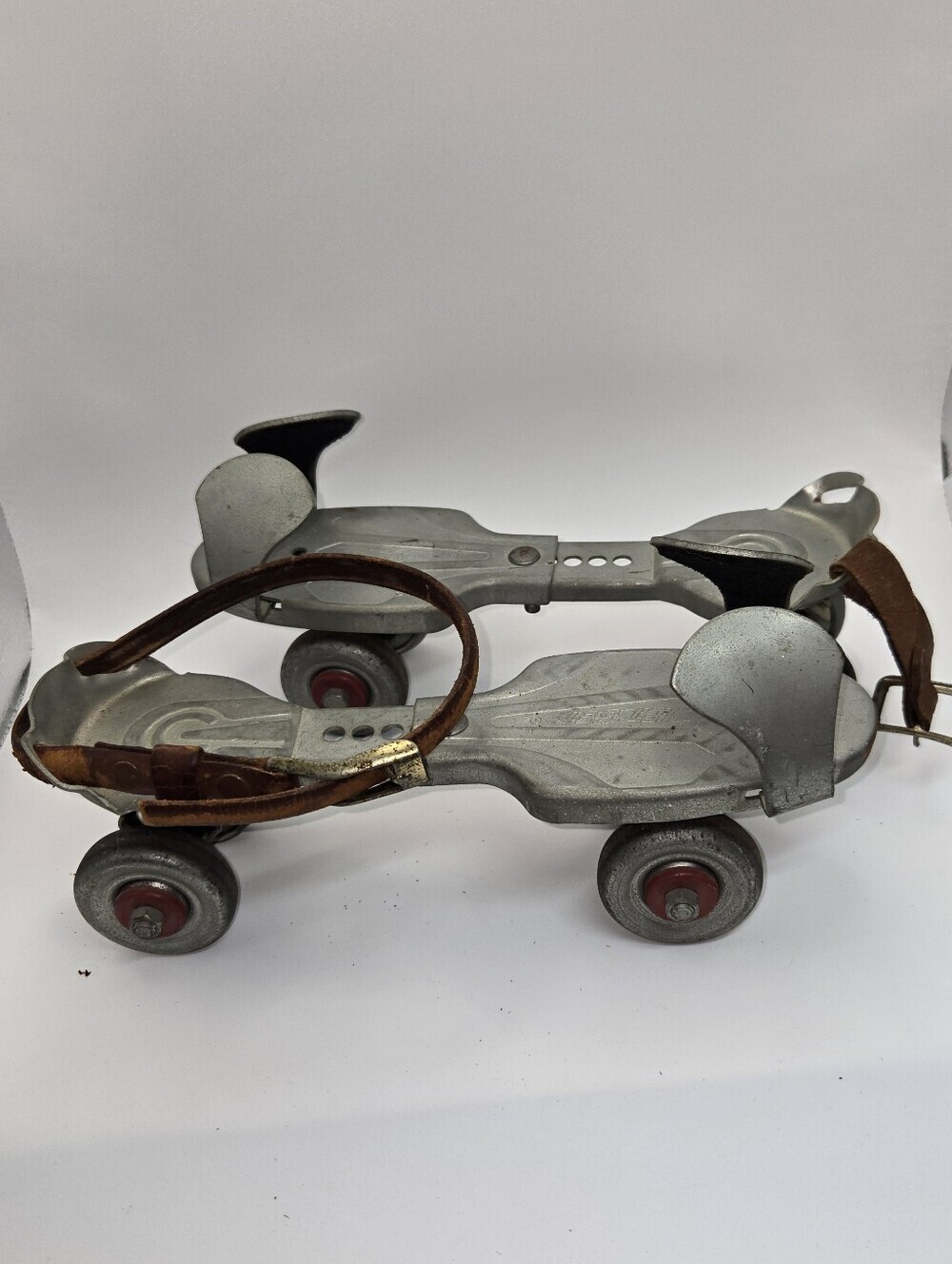 "Jet Set" Metal Roller Skates manufactured by Globe Skate Corp Menomonee WI USA